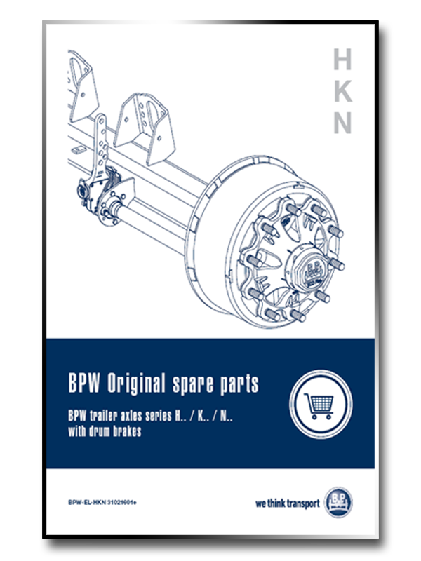 BPW Trailer Axles Series H../ K../ N.. with Drum Brake